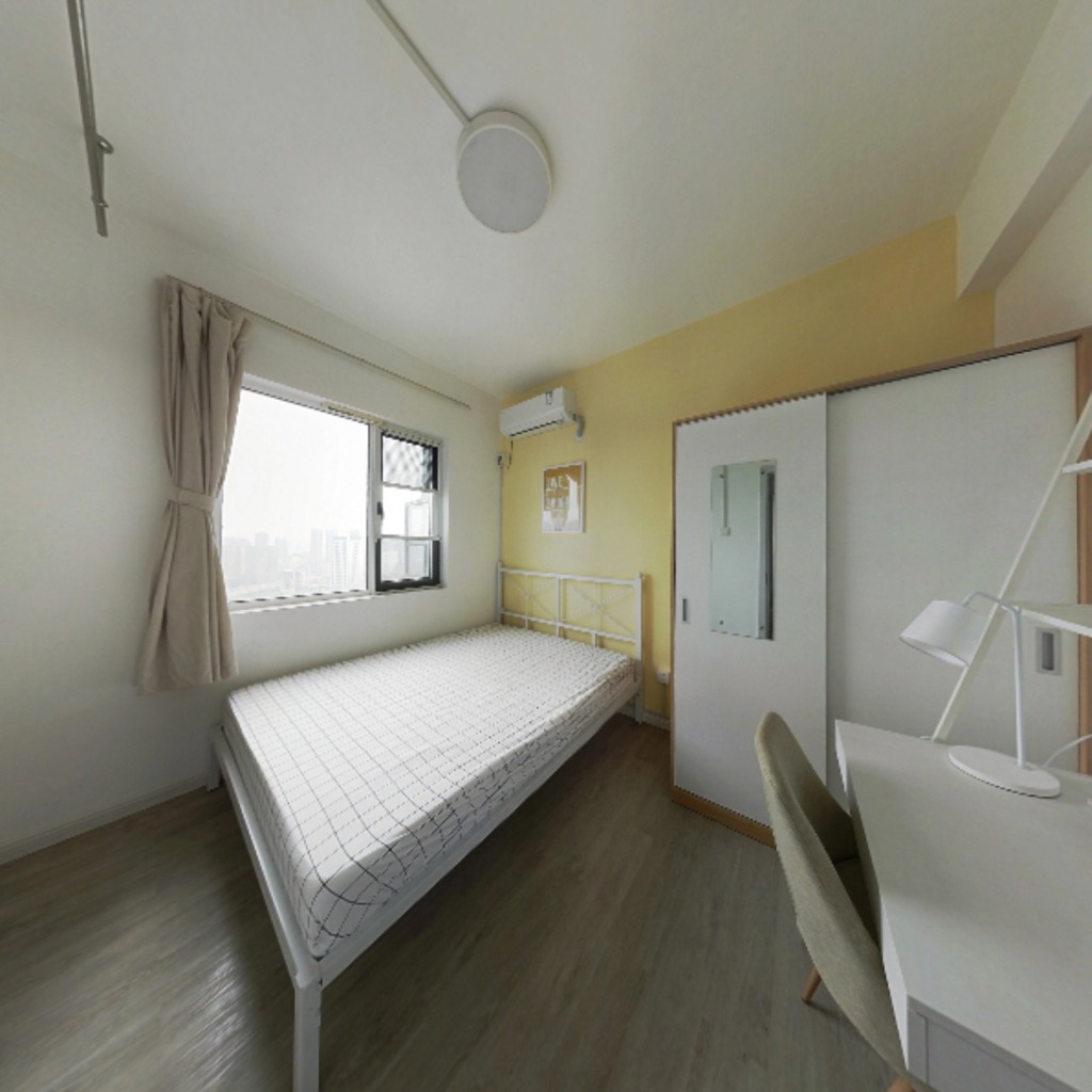 合租·葛洲坝国际广场(江汉) 3室1厅 西卧室图