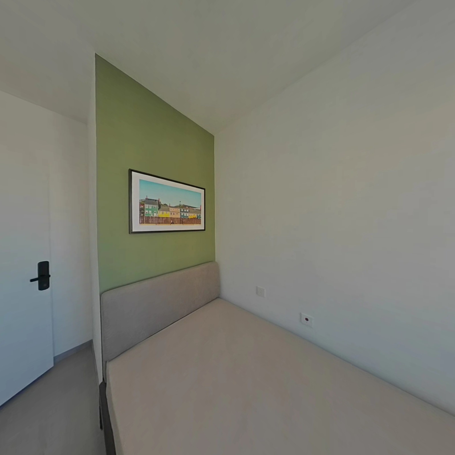 合租·保利·和光尘樾 4室1厅 北卧室图
