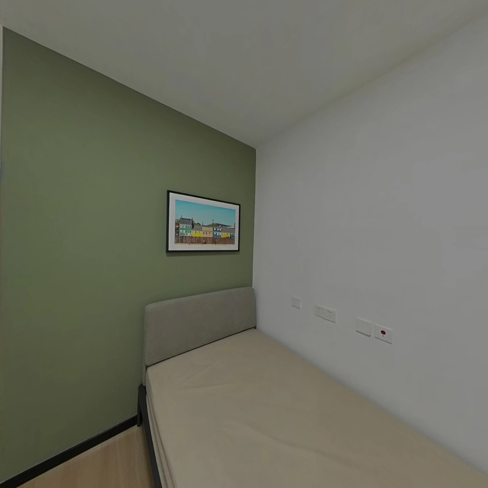 合租·保利·和光尘樾 3室1厅 北卧室图